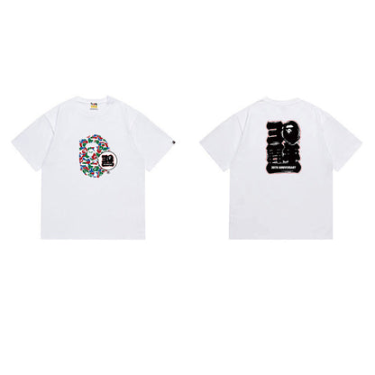 BAPE Ape Head Graphic Streetwear T-Shirt