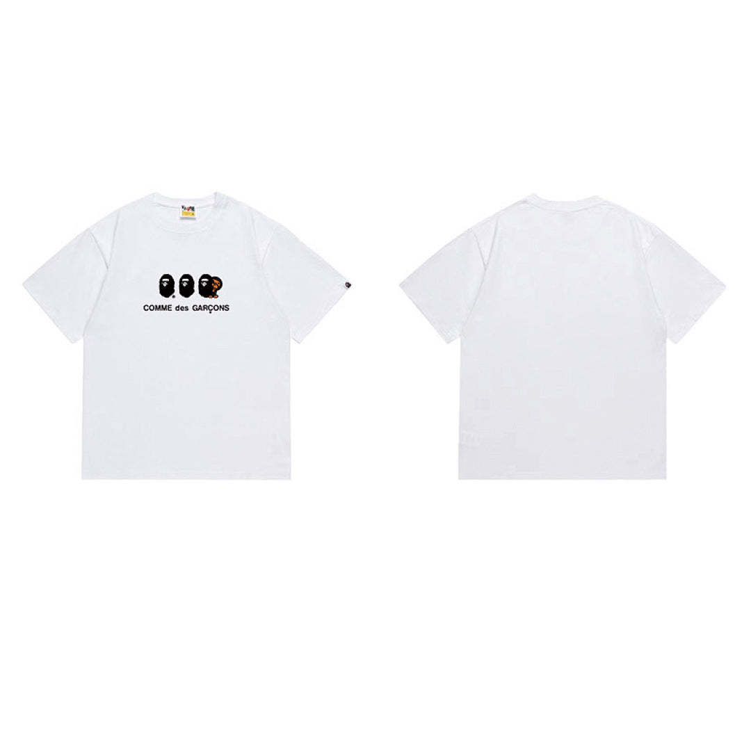 BAPE Ape Head Graphic Streetwear T-Shirt