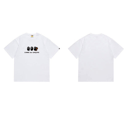 BAPE Ape Head Graphic Streetwear T-Shirt