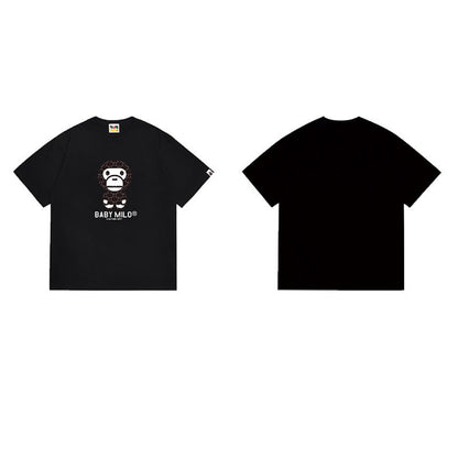 BAPE Ape Head Graphic Streetwear T-Shirt