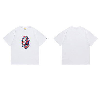 BAPE Ape Head Graphic Streetwear T-Shirt