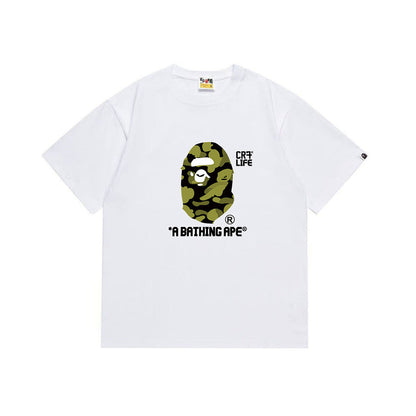 BAPE Ape Head Graphic Streetwear T-Shirt