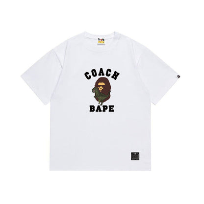 BAPE Ape Head Graphic Streetwear T-Shirt