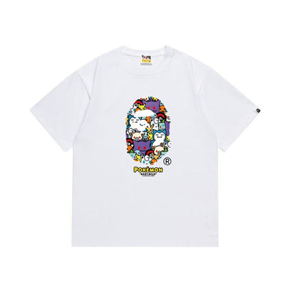 BAPE Ape Head Graphic Streetwear T-Shirt