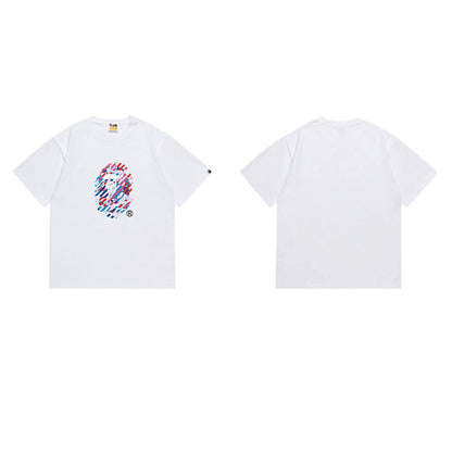 BAPE Ape Head Graphic Streetwear T-Shirt