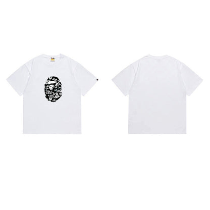 BAPE Ape Head Graphic Streetwear T-Shirt