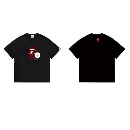 BAPE Ape Head Graphic Streetwear T-Shirt