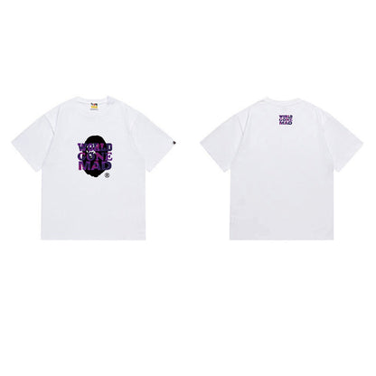 BAPE Ape Head Graphic Streetwear T-Shirt