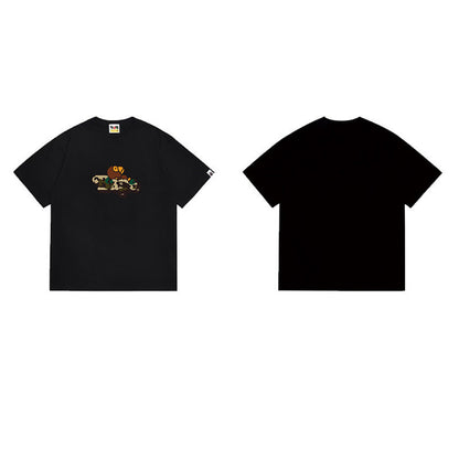 BAPE Ape Head Graphic Streetwear T-Shirt