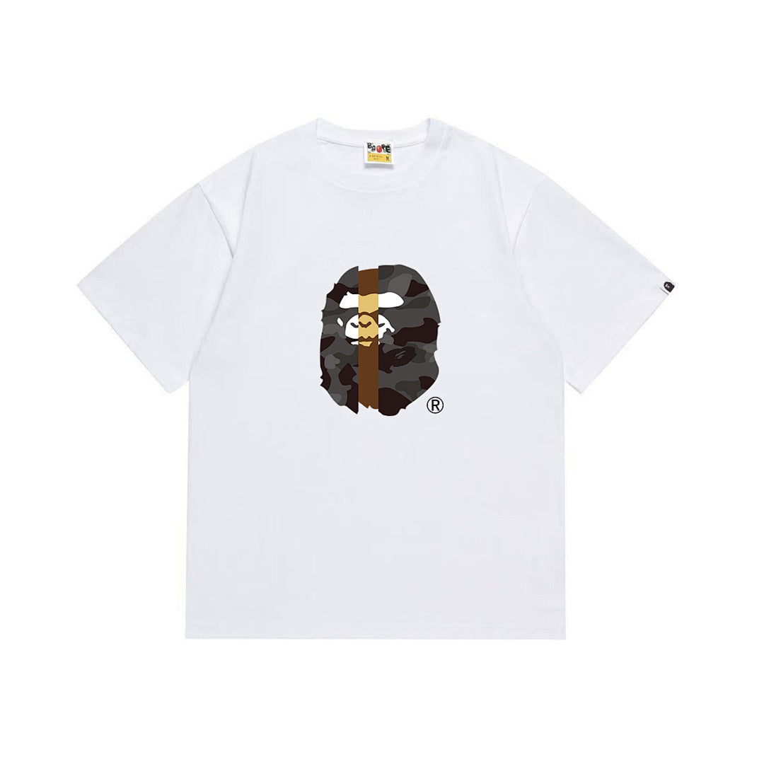 BAPE Ape Head Graphic Streetwear T-Shirt