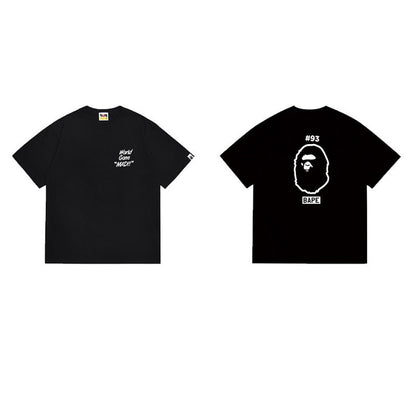 BAPE Ape Head Graphic Streetwear T-Shirt