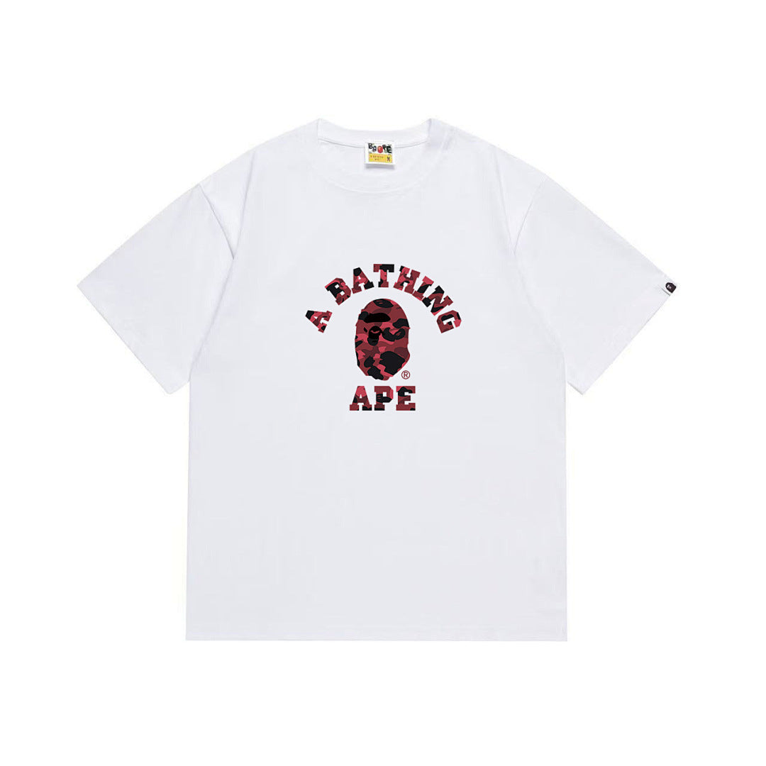BAPE Ape Head Graphic Streetwear T-Shirt