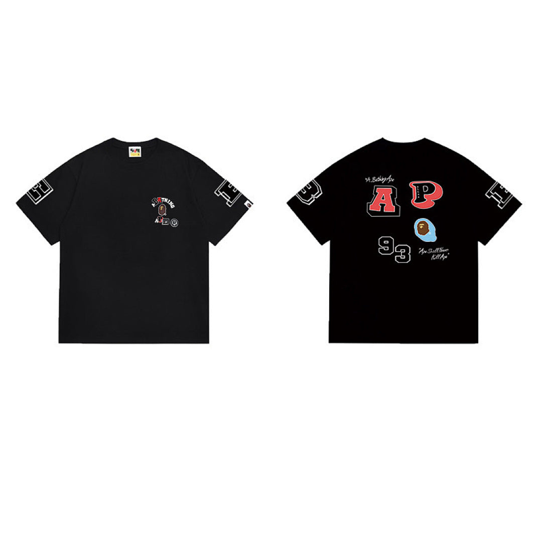 BAPE Ape Head Graphic Streetwear T-Shirt