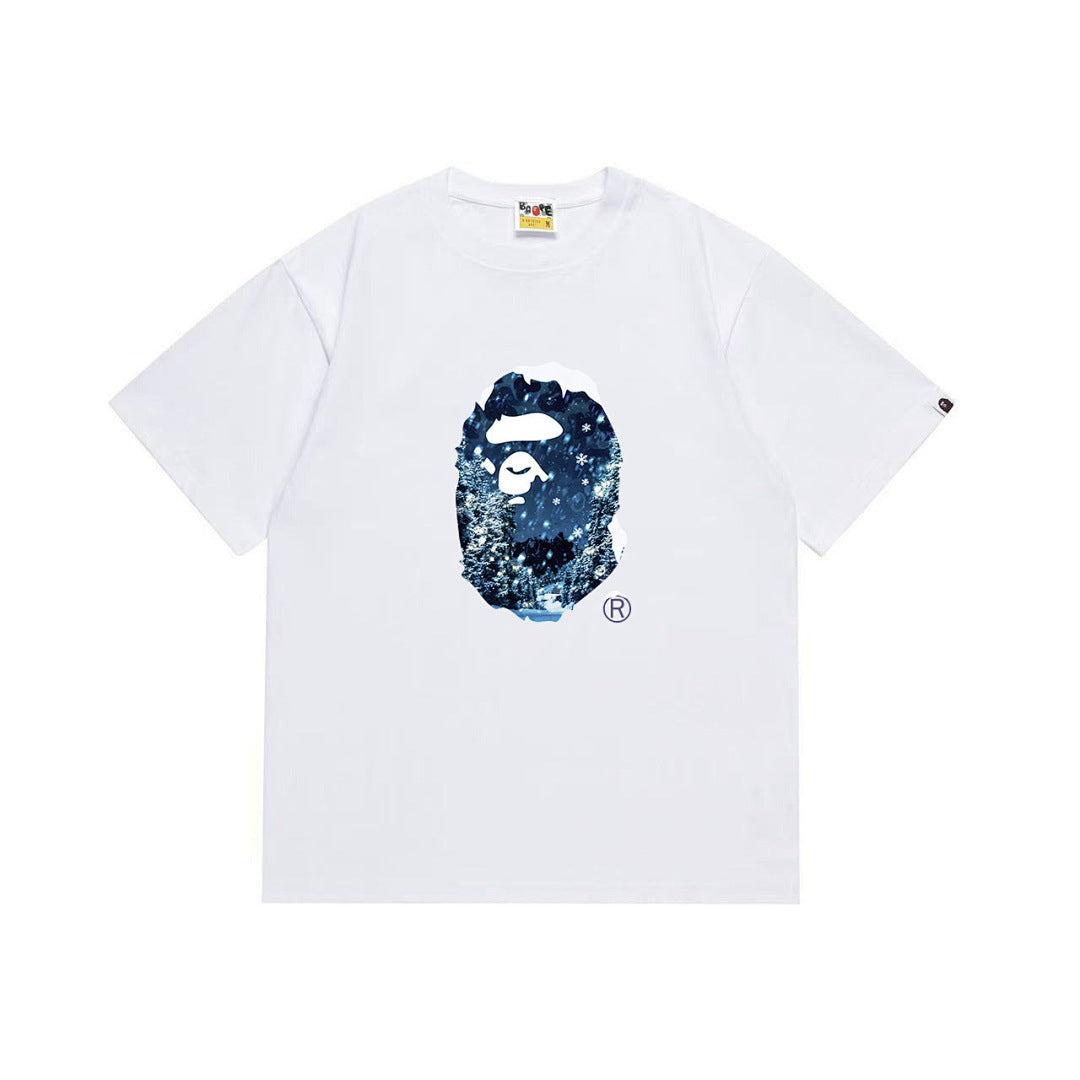 BAPE Ape Head Graphic Streetwear T-Shirt