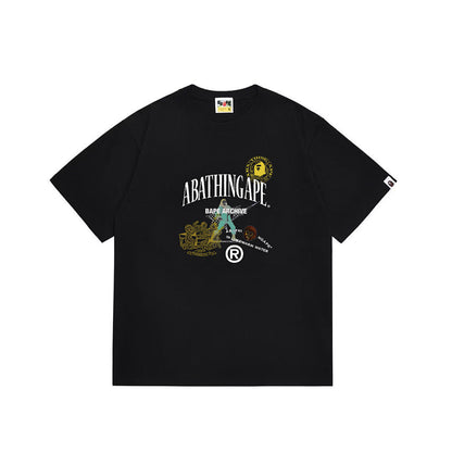 BAPE Ape Head Graphic Streetwear T-Shirt