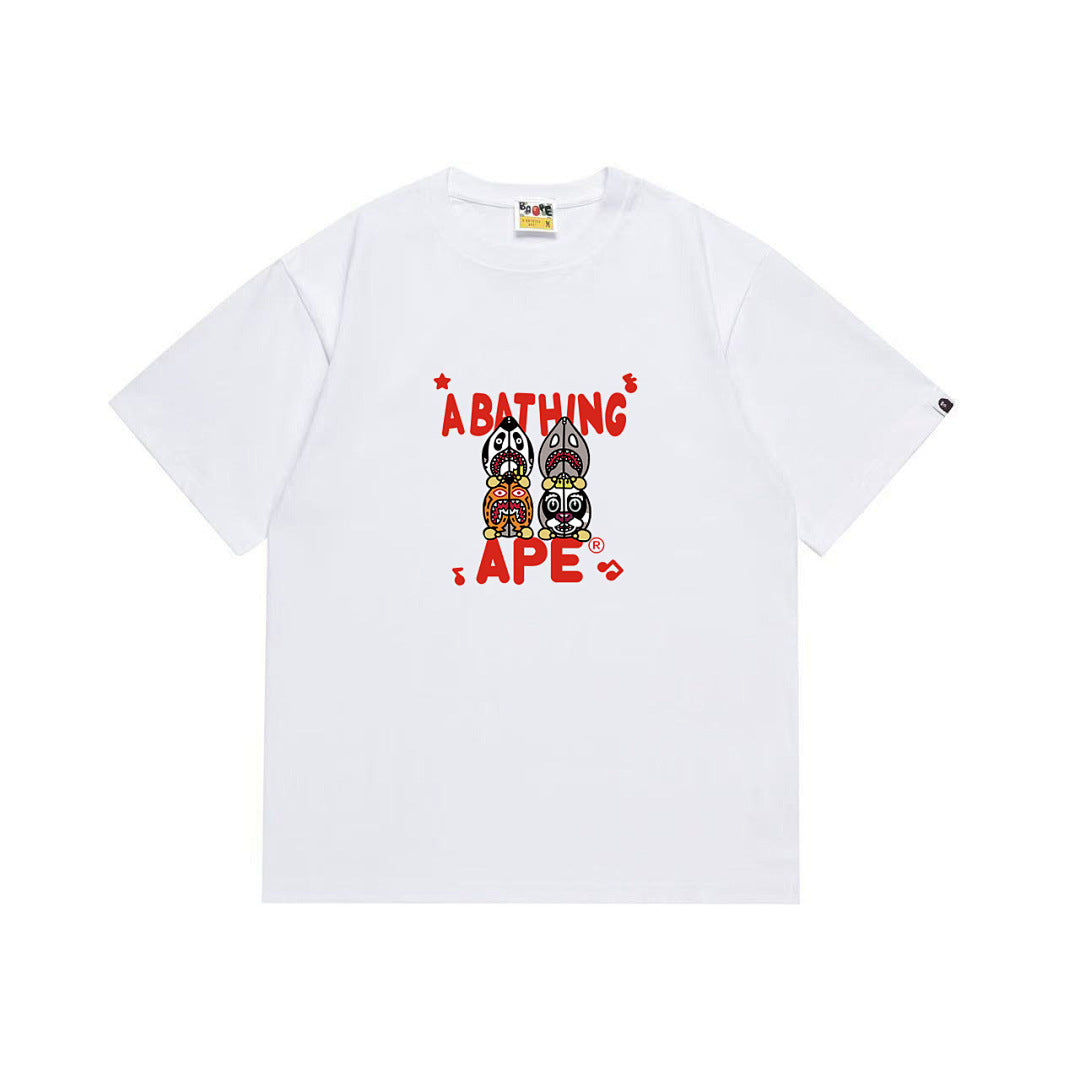 BAPE Ape Head Graphic Streetwear T-Shirt