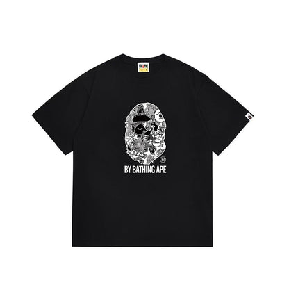 BAPE Ape Head Graphic Streetwear T-Shirt