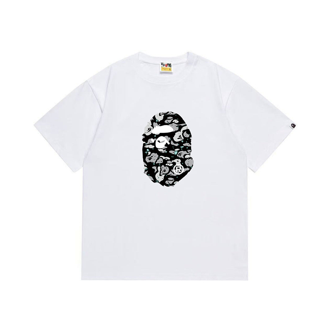 BAPE Ape Head Graphic Streetwear T-Shirt