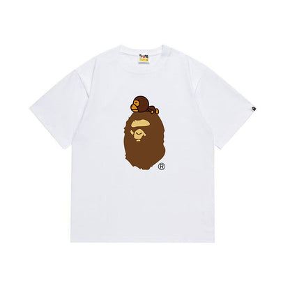 BAPE Ape Head Graphic Streetwear T-Shirt