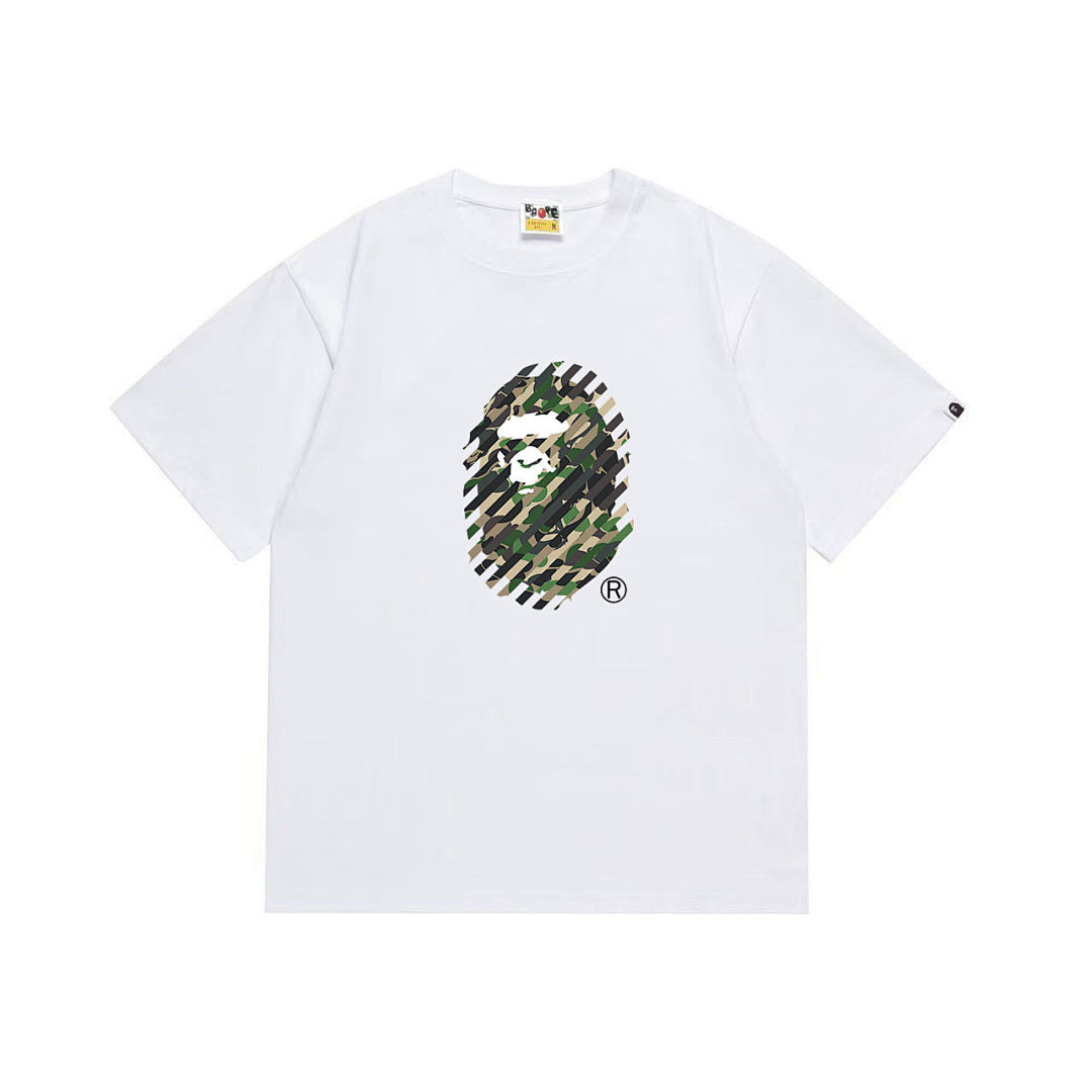BAPE Ape Head Graphic Streetwear T-Shirt