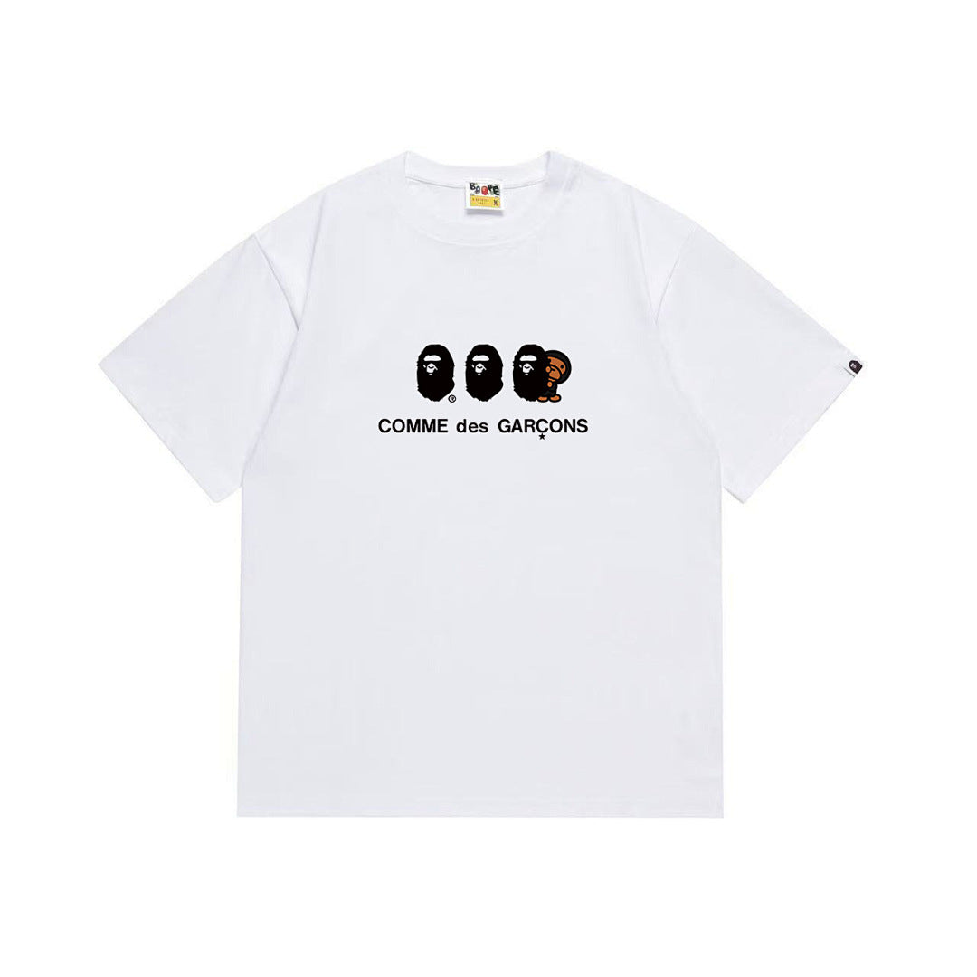 BAPE Ape Head Graphic Streetwear T-Shirt