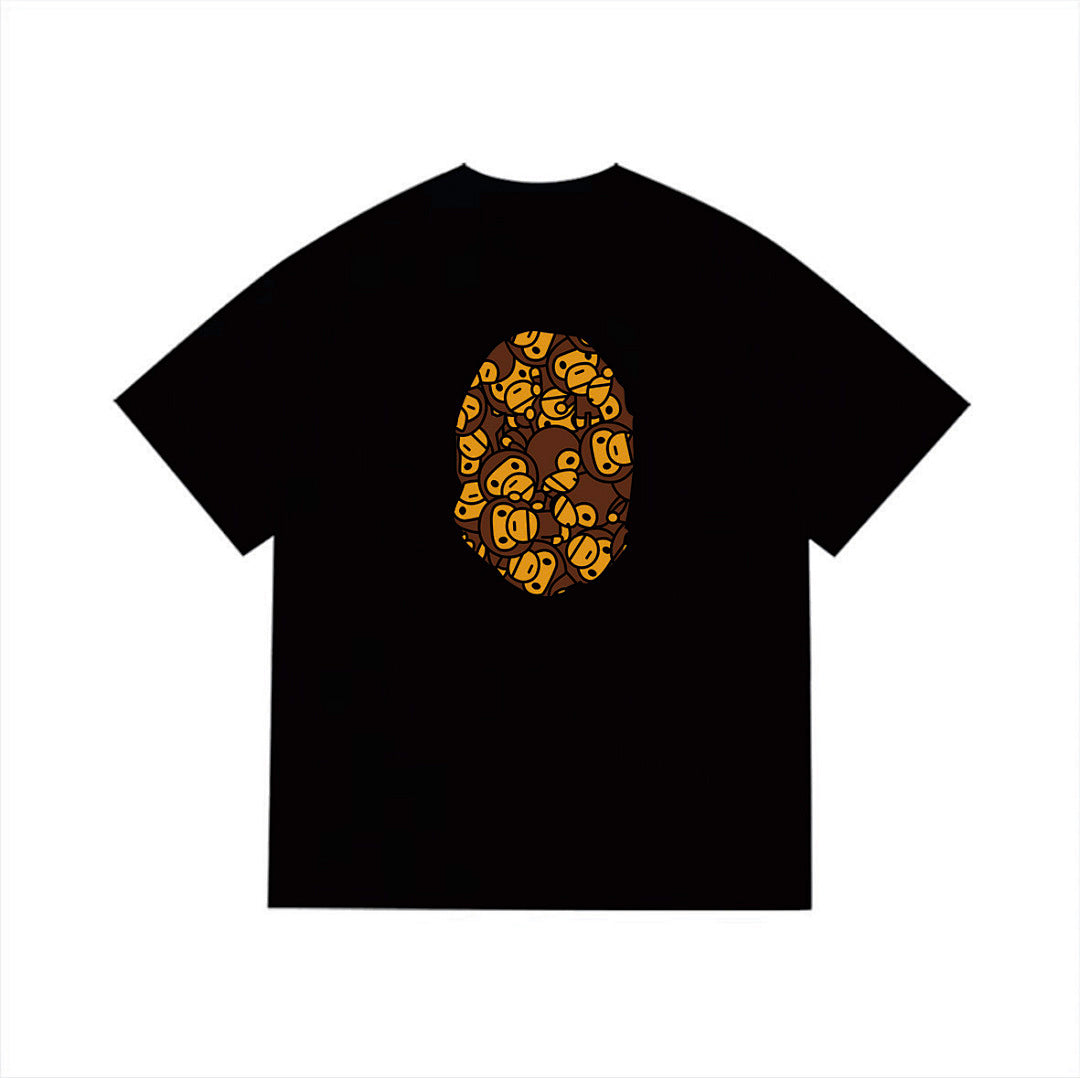 BAPE Ape Head Graphic Streetwear T-Shirt