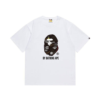 BAPE Ape Head Graphic Streetwear T-Shirt