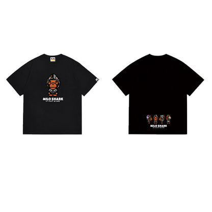 BAPE Ape Head Graphic Streetwear T-Shirt