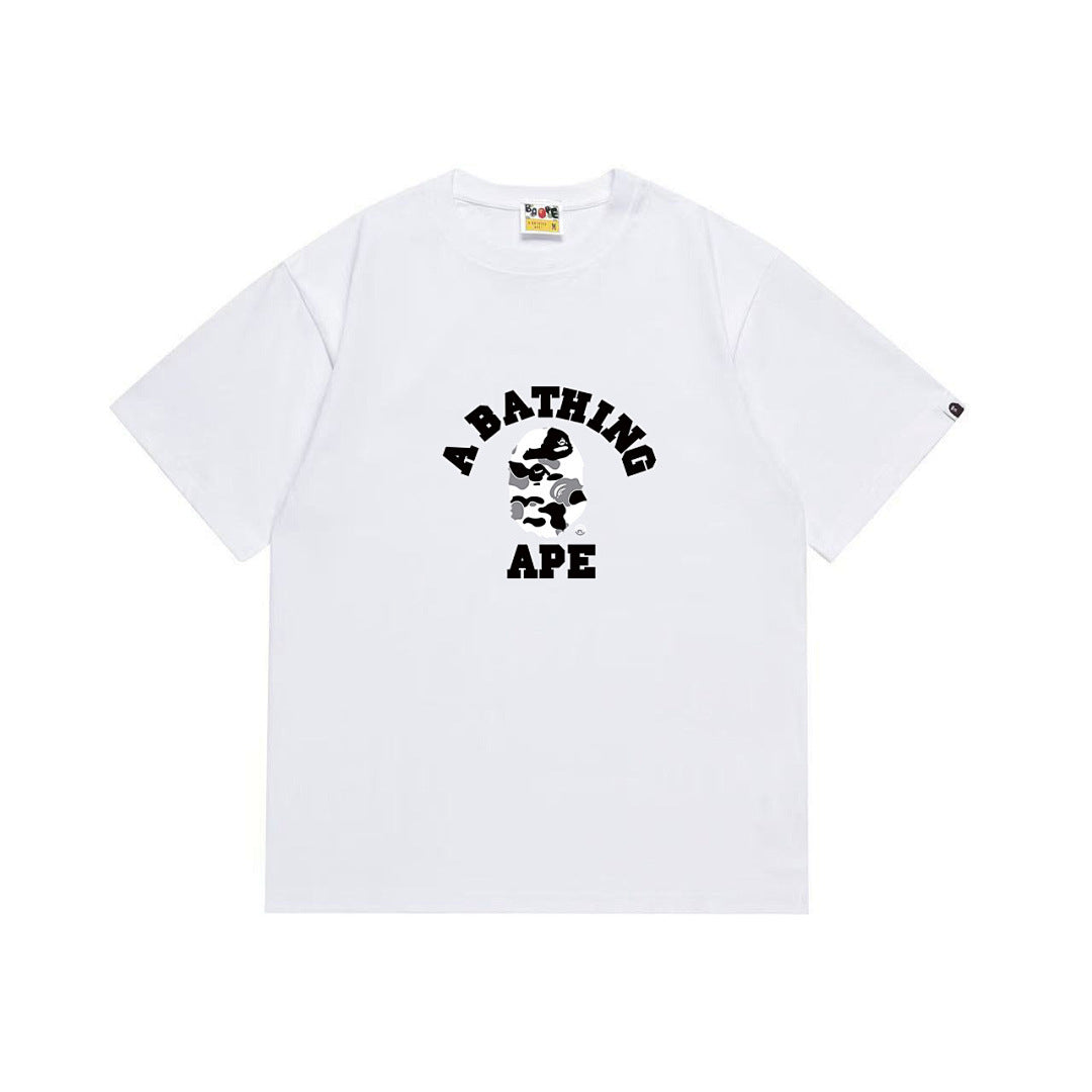BAPE Ape Head Graphic Streetwear T-Shirt