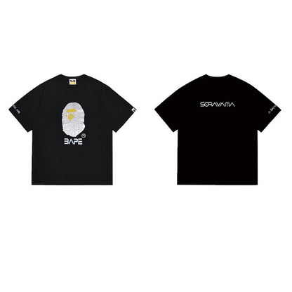 BAPE Ape Head Graphic Streetwear T-Shirt