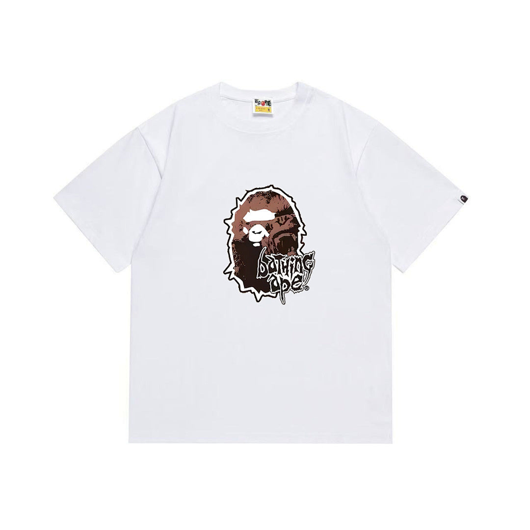 BAPE Ape Head Graphic Streetwear T-Shirt