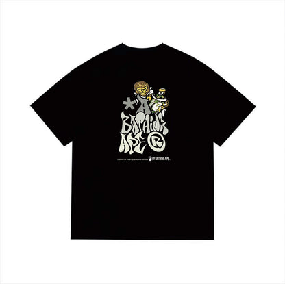 BAPE Ape Head Graphic Streetwear T-Shirt