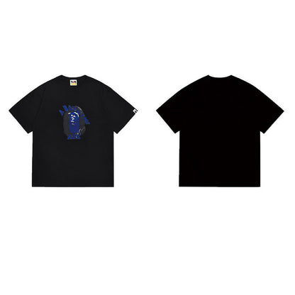 BAPE Ape Head Graphic Streetwear T-Shirt