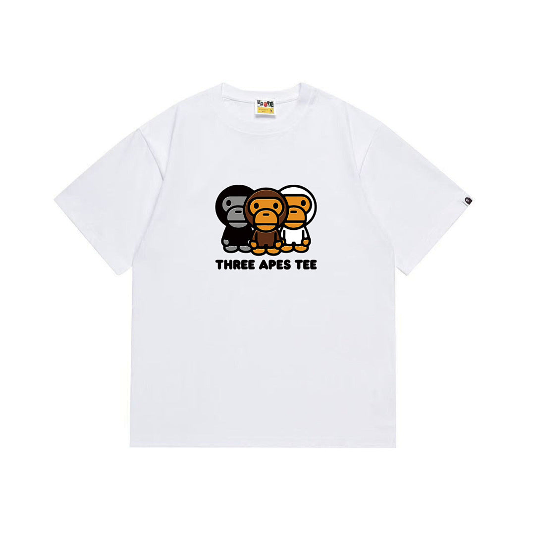 BAPE Ape Head Graphic Streetwear T-Shirt