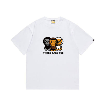 BAPE Ape Head Graphic Streetwear T-Shirt