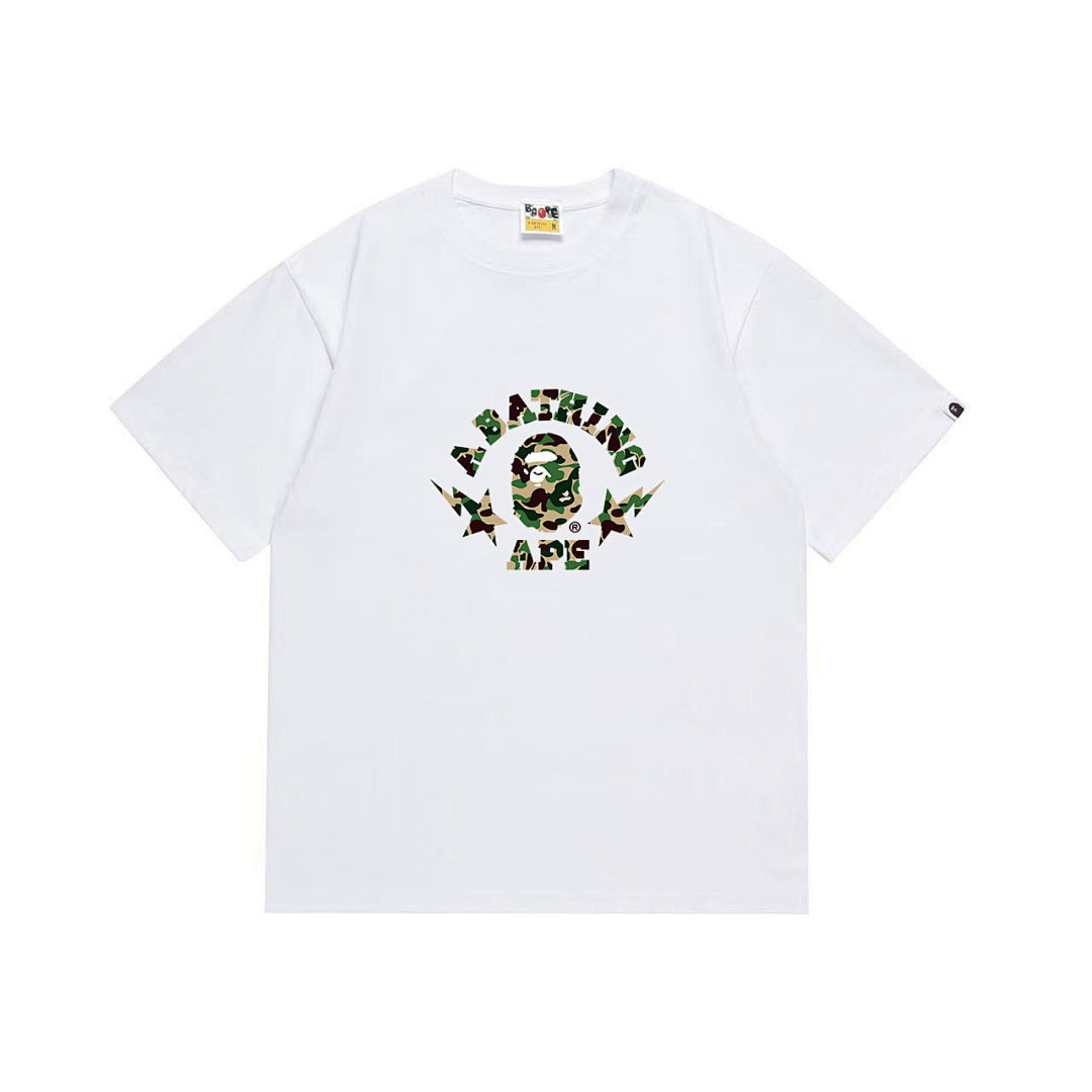 BAPE Ape Head Graphic Streetwear T-Shirt