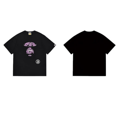 BAPE Ape Head Graphic Streetwear T-Shirt