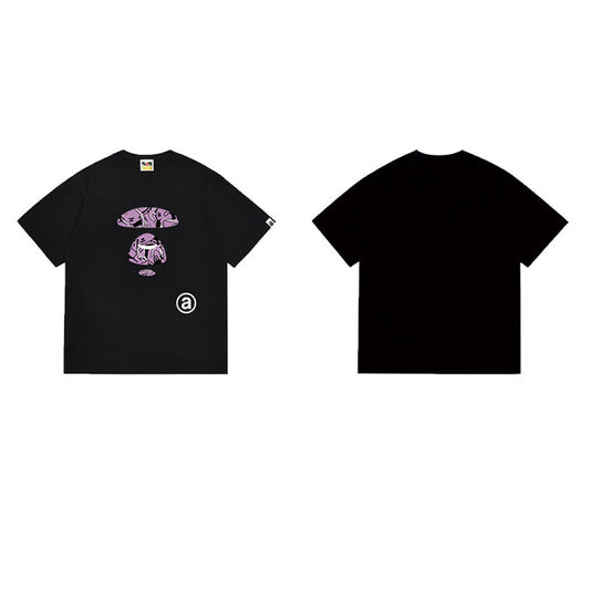 BAPE Ape Head Graphic Streetwear T-Shirt