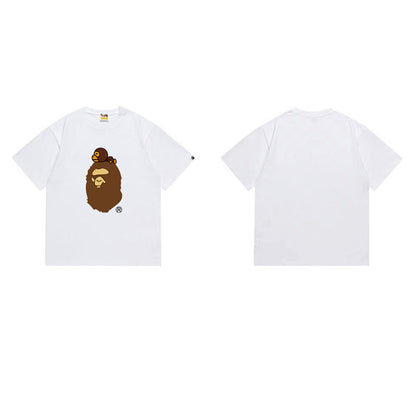BAPE Ape Head Graphic Streetwear T-Shirt