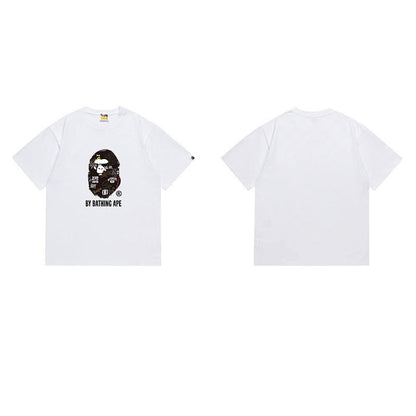 BAPE Ape Head Graphic Streetwear T-Shirt