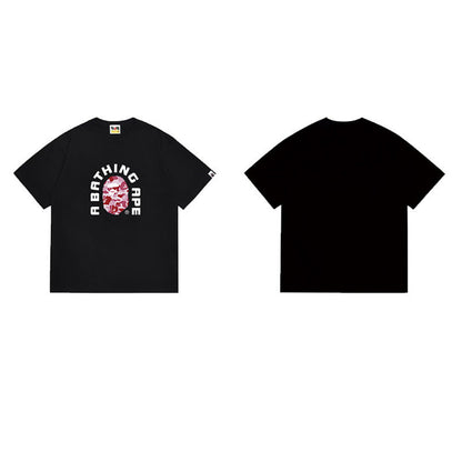 BAPE Ape Head Graphic Streetwear T-Shirt
