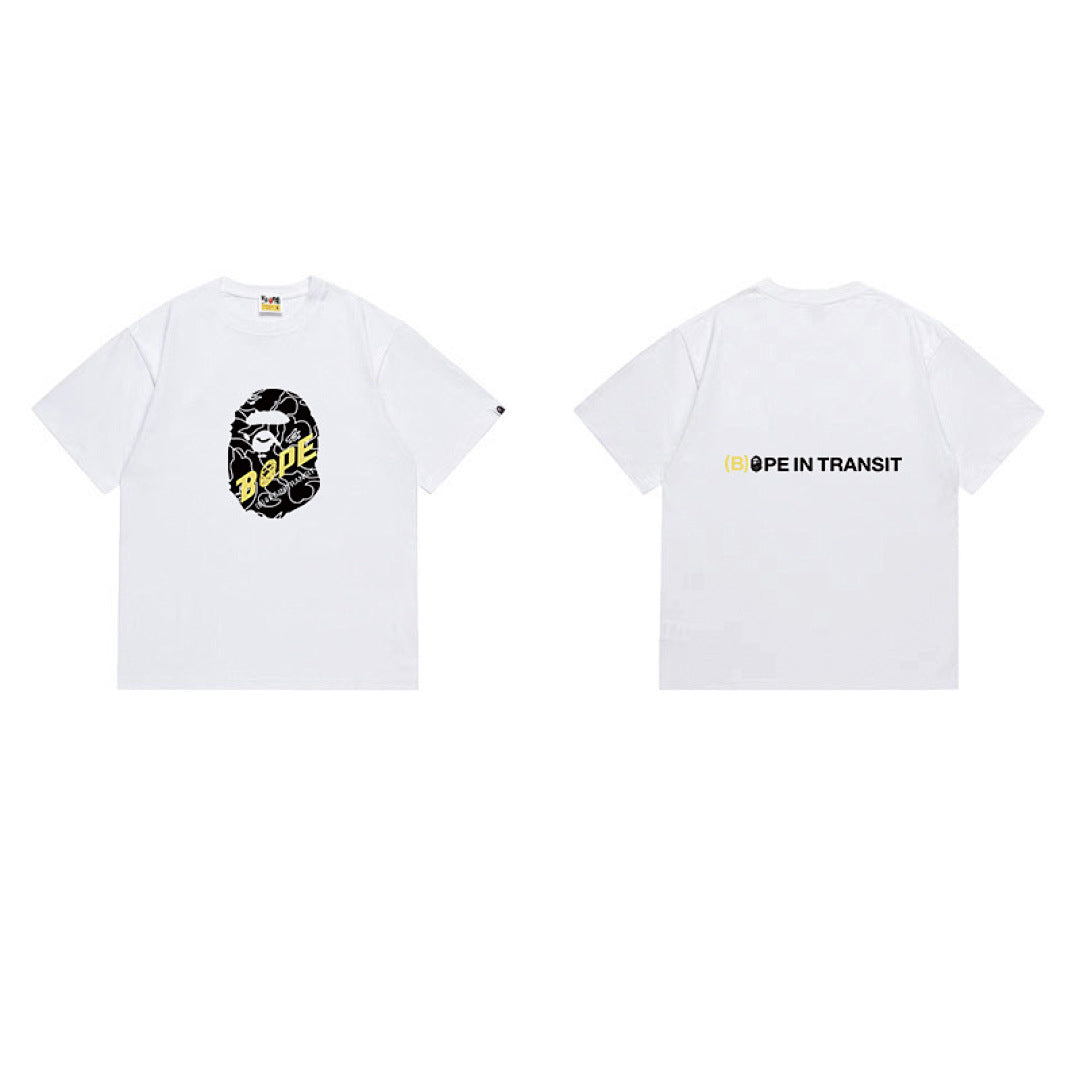 BAPE Ape Head Graphic Streetwear T-Shirt
