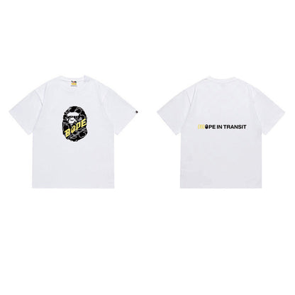 BAPE Ape Head Graphic Streetwear T-Shirt