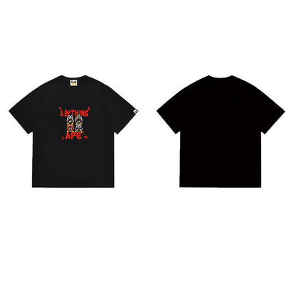 BAPE Ape Head Graphic Streetwear T-Shirt