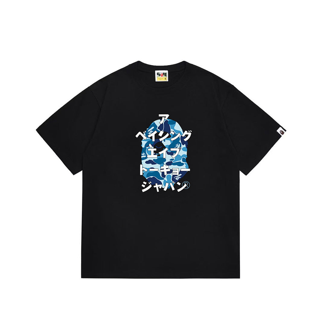 BAPE Ape Head Graphic Streetwear T-Shirt