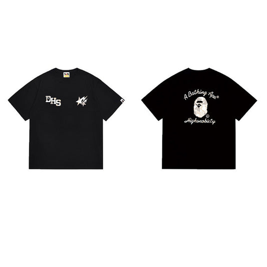 BAPE Ape Head Graphic Streetwear T-Shirt