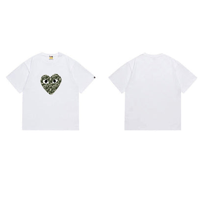 BAPE Ape Head Graphic Streetwear T-Shirt