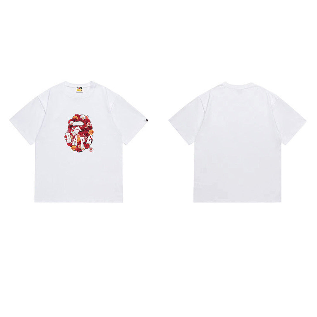 BAPE Ape Head Graphic Streetwear T-Shirt