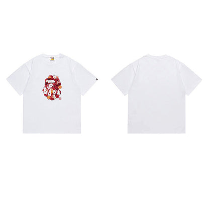 BAPE Ape Head Graphic Streetwear T-Shirt