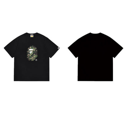 BAPE Ape Head Graphic Streetwear T-Shirt